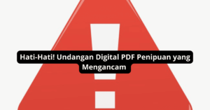 Undangan Digital PDF Penipuan