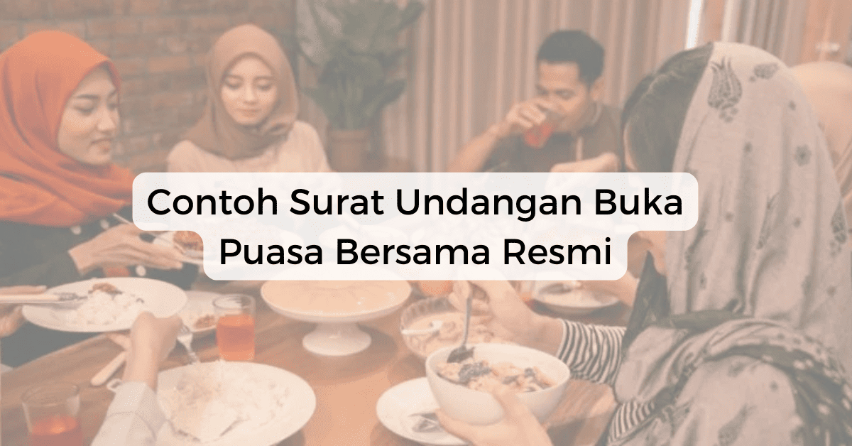 Undangan Buka Puasa Bersama Resmi