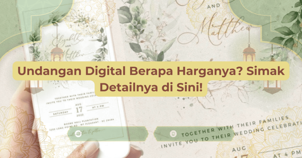 Undangan Digital Berapa Harganya