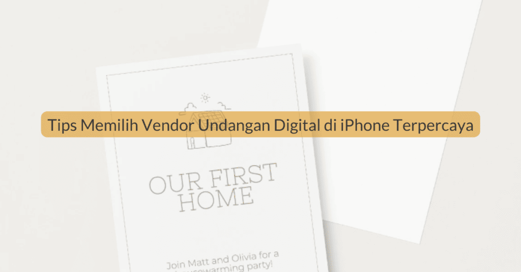 Undangan Digital di iPhone