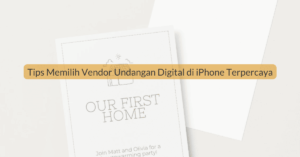 Undangan Digital di iPhone