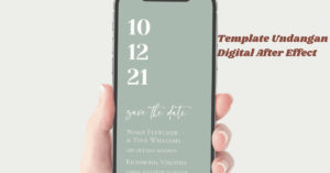 Template Undangan Digital After Effect