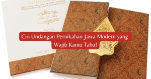 Undangan Pernikahan Jawa Modern