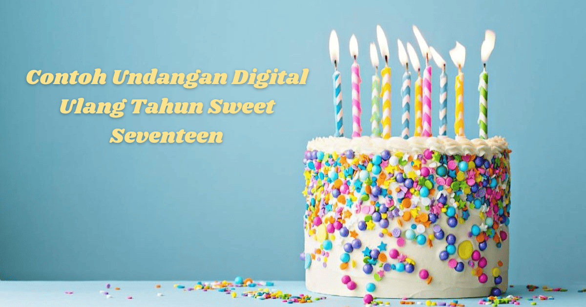 Contoh Undangan Digital Ulang Tahun