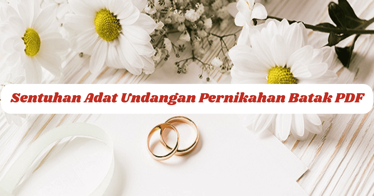 Undangan Pernikahan Batak PDF