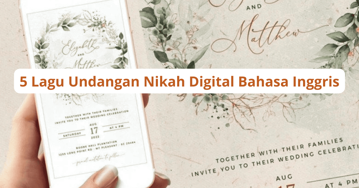 Lagu Undangan Nikah Digital