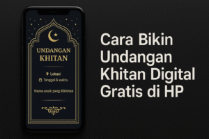 Undangan Khitan Digital Gratis