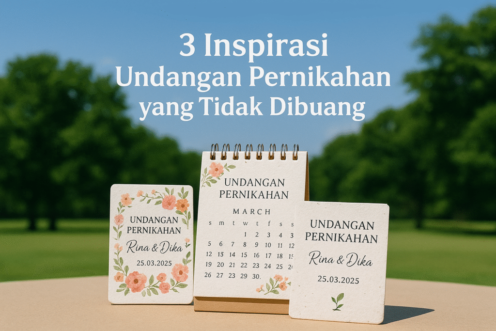 Undangan Pernikahan yang Tidak Dibuang