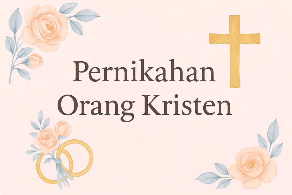 Contoh Undangan Pernikahan Kristen Protestan