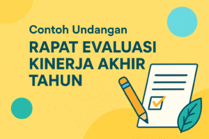 Undangan Rapat Evaluasi Kinerja