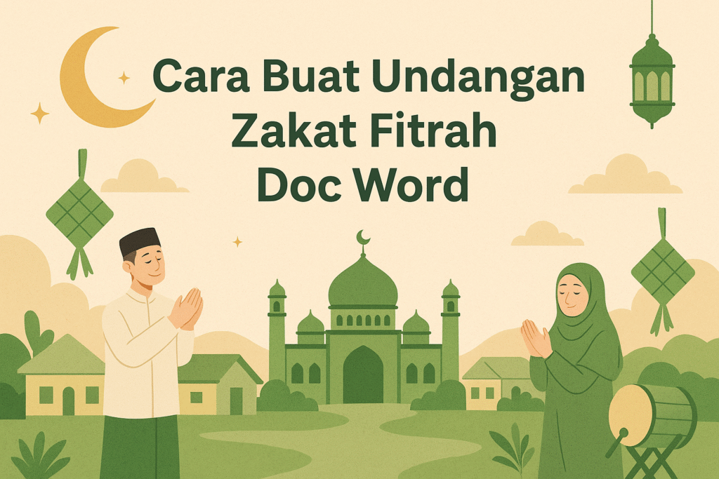 Undangan Zakat Fitrah