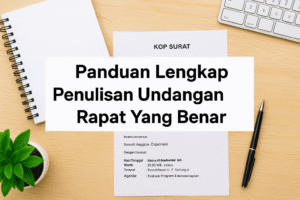 Undangan Rapat Yang Benar
