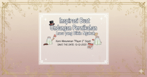 Undangan Pernikahan Lucu