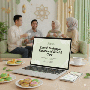 Contoh Undangan Rapat Halal Bihalal