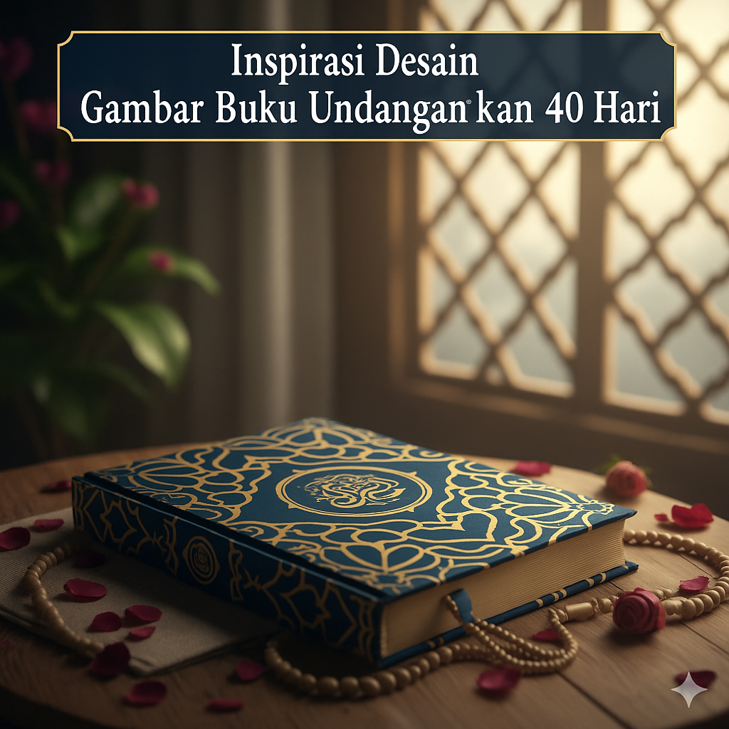 Buku Undangan Yasinan 40 Hari