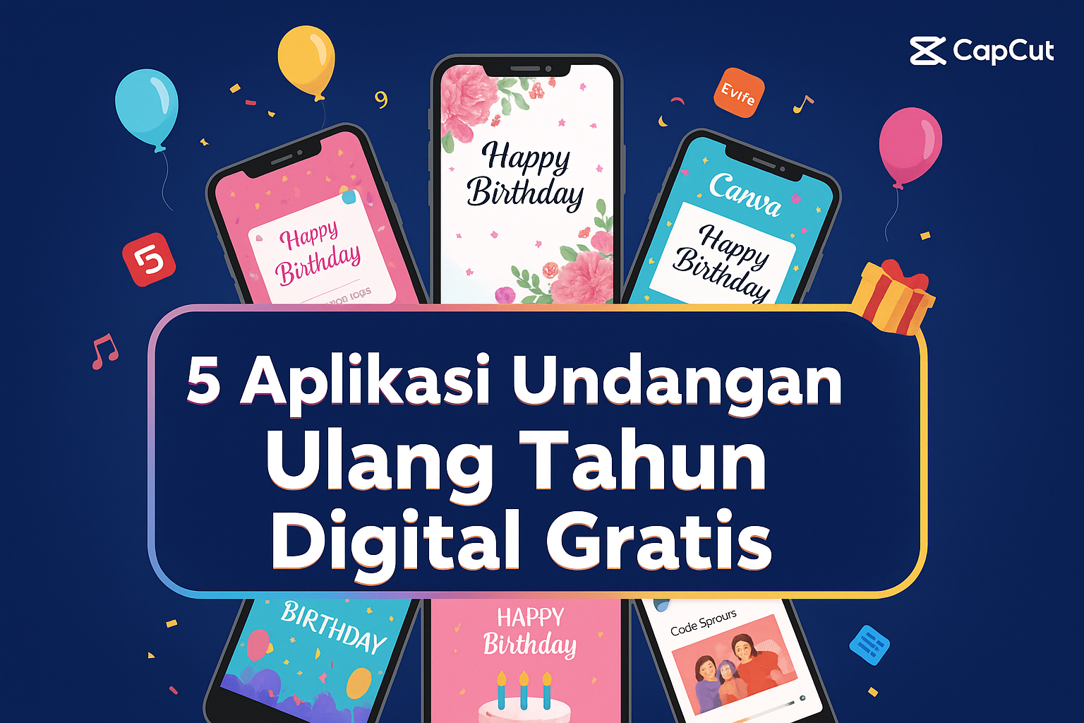 Undangan Ulang Tahun Digital Gratis