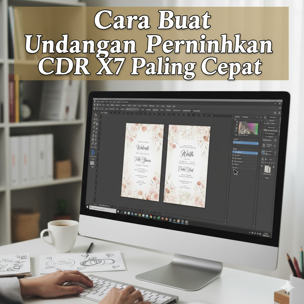 Undangan Pernikahan CDR X7