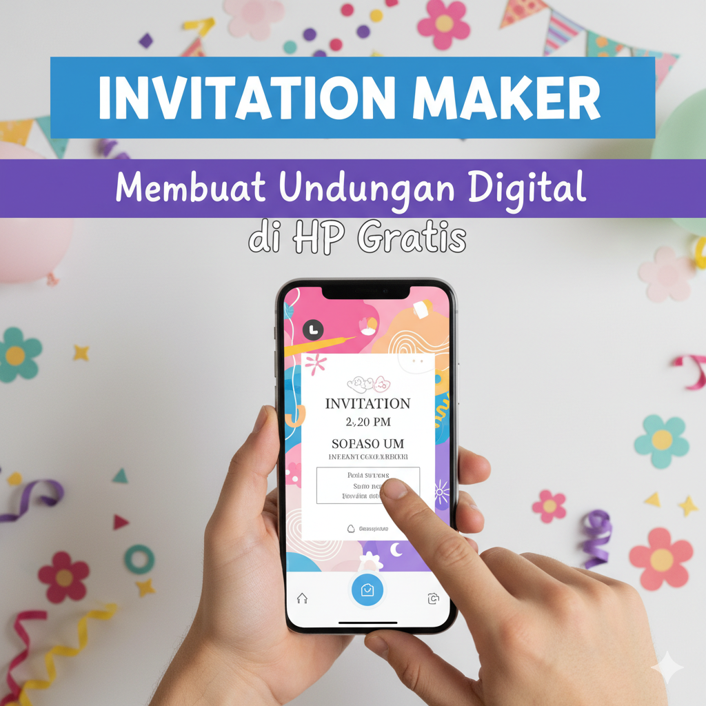 Undangan Digital di HP Gratis