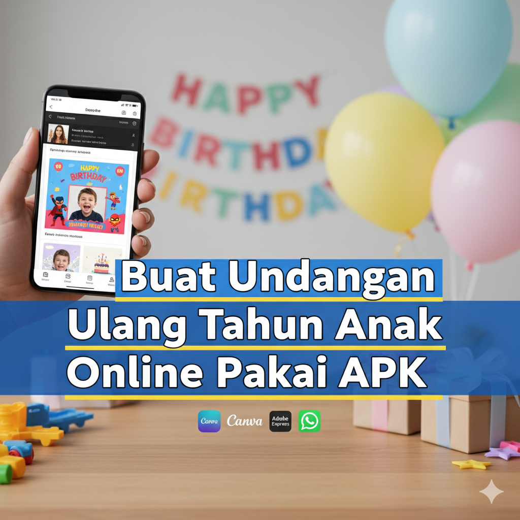 Undangan Ulang Tahun Anak Online