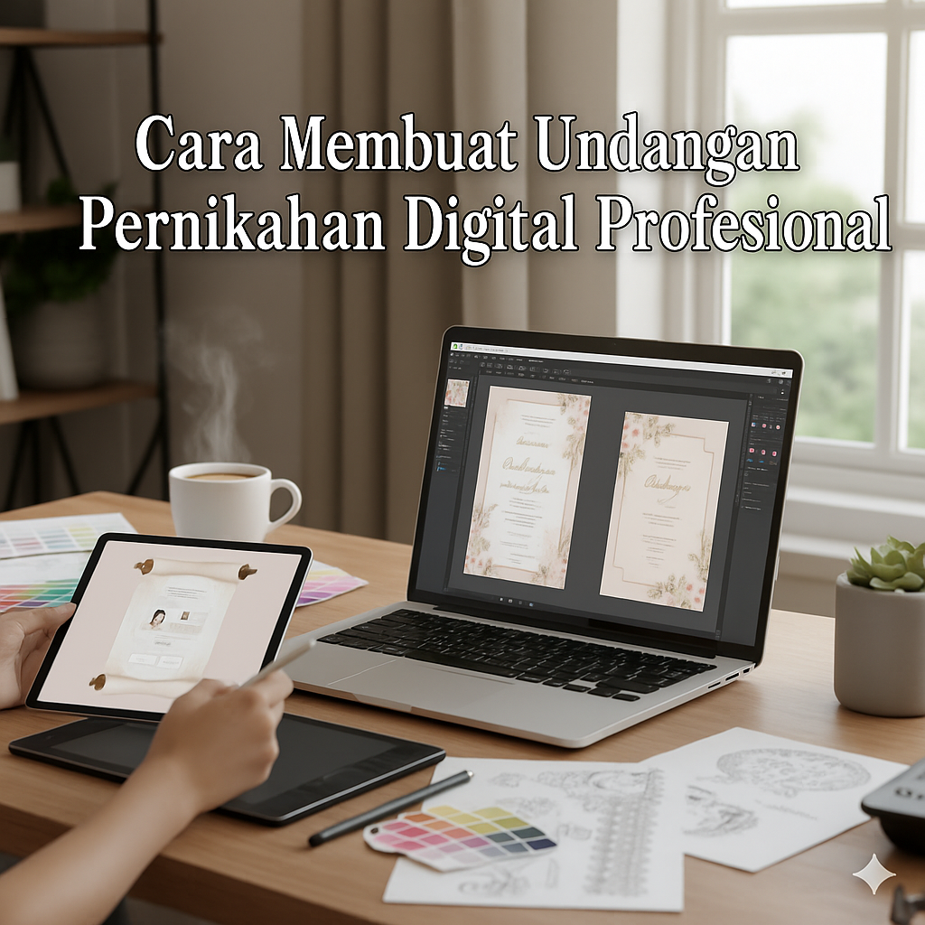 Undangan Pernikahan Digital Profesional