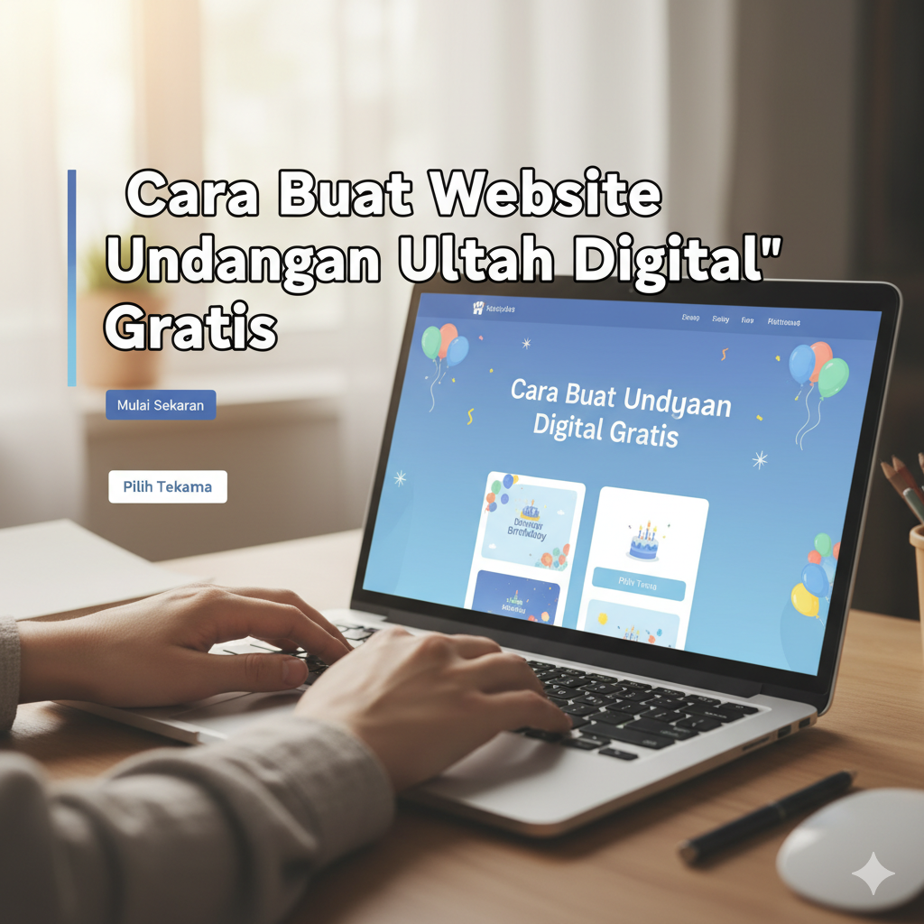 Website Undangan Ultah Digital Gratis