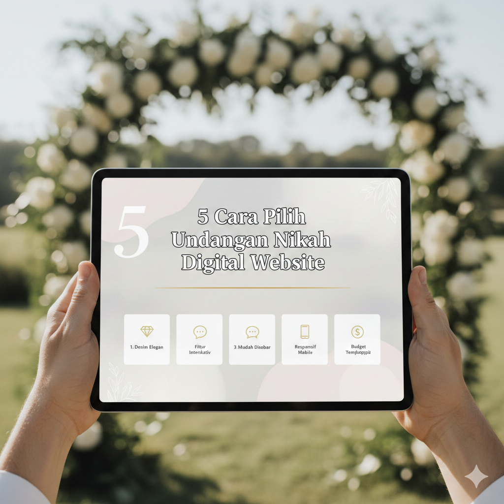 Undangan Nikah Digital Website