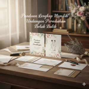 Undangan Pernikahan Bolak Balik