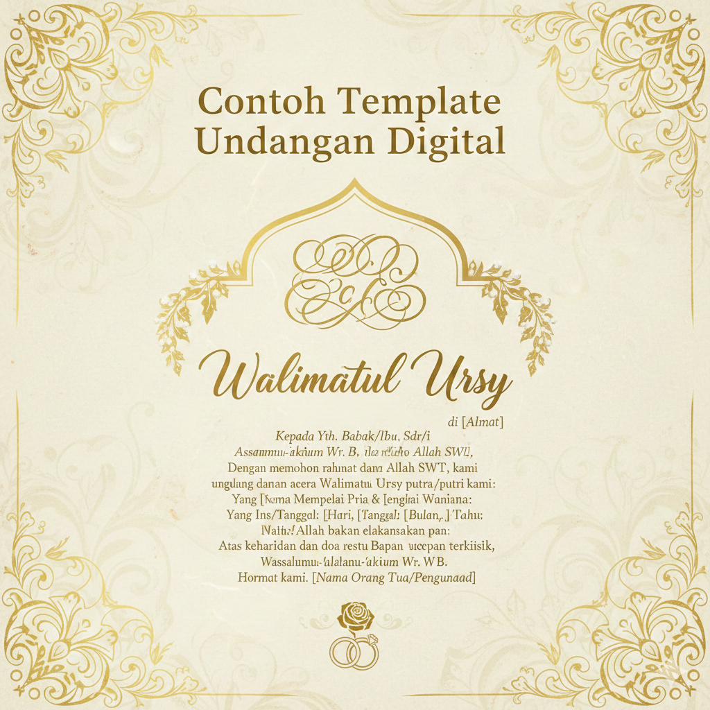 Undangan Digital Walimatul Ursy