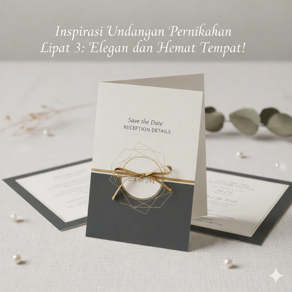 Undangan Pernikahan Lipat 3