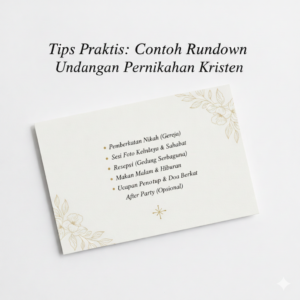 Undangan Pernikahan Kristen