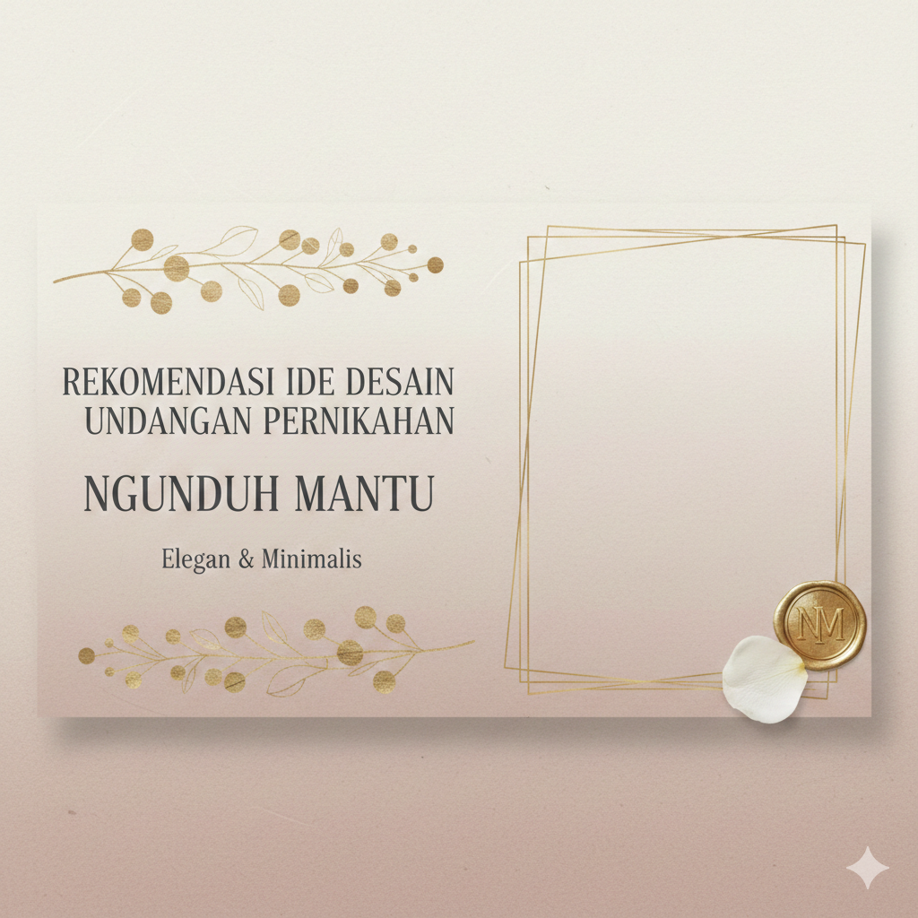 Undangan Pernikahan Ngunduh Mantu