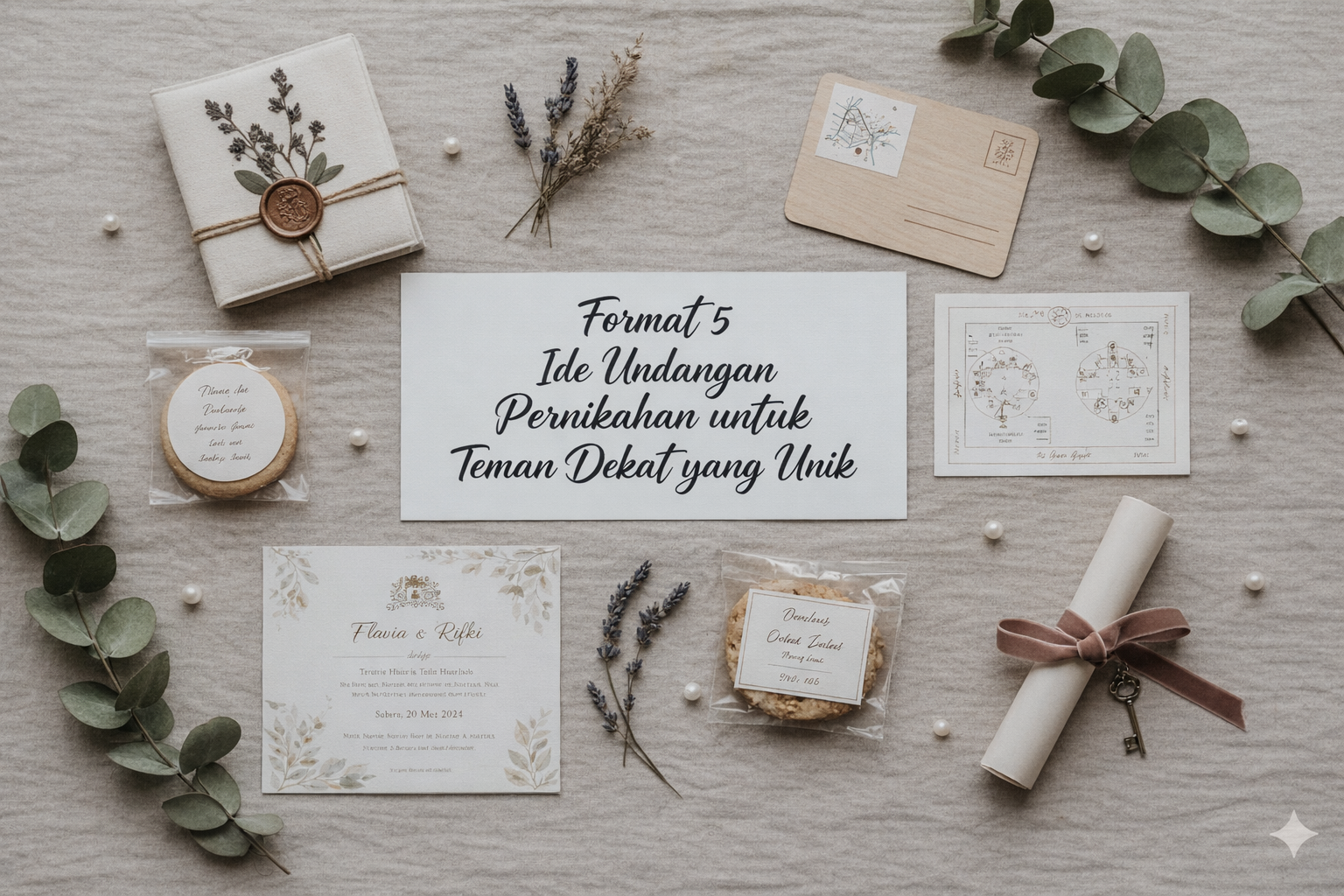 Undangan Pernikahan untuk Teman Dekat