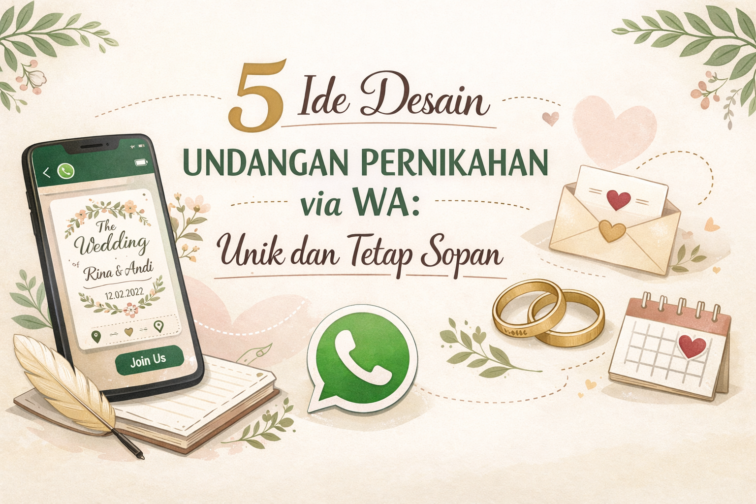 Undangan Pernikahan via WA