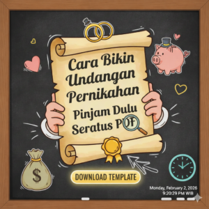 Undangan Pernikahan Pinjam Dulu Seratus