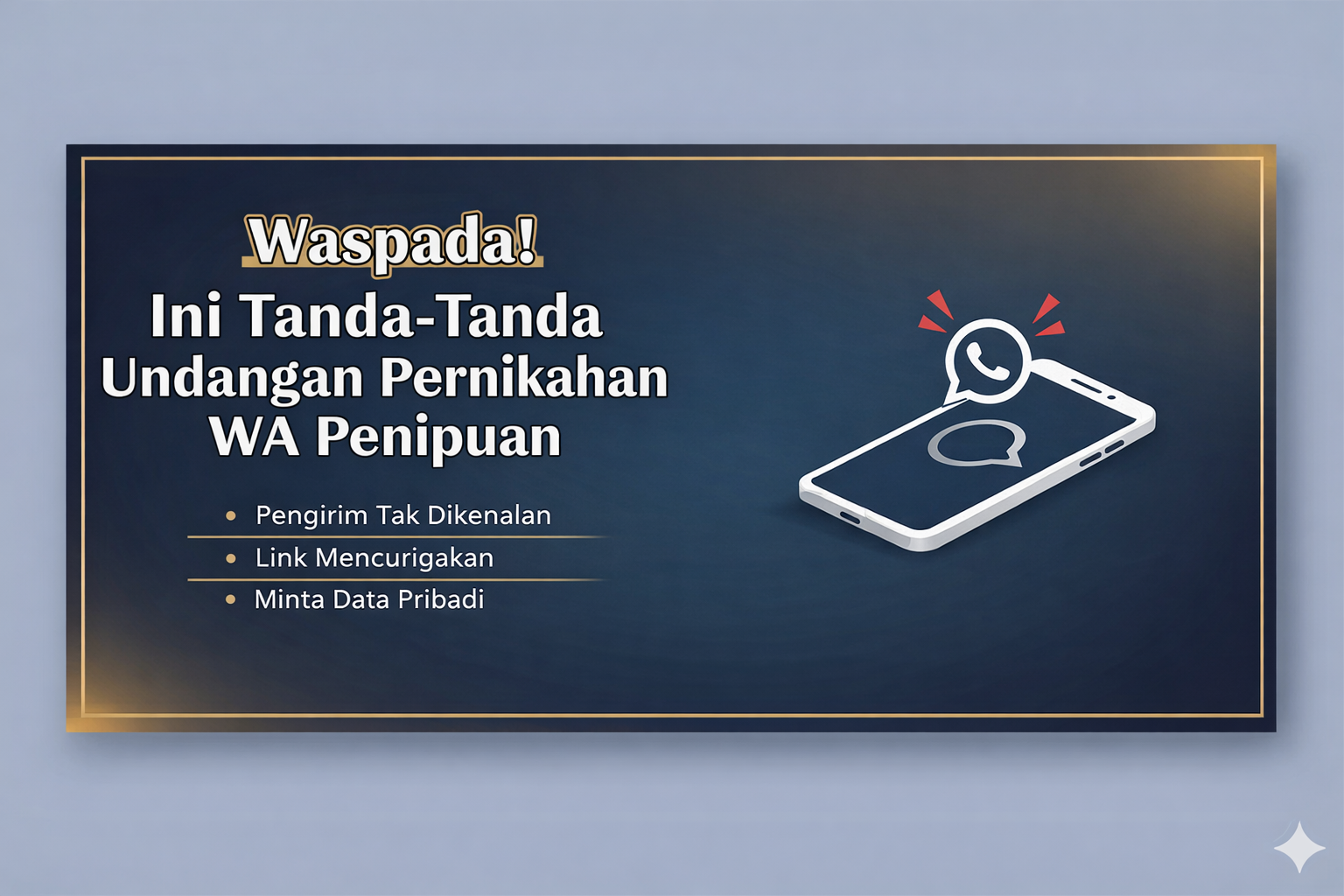 Undangan Pernikahan WA Penipuan