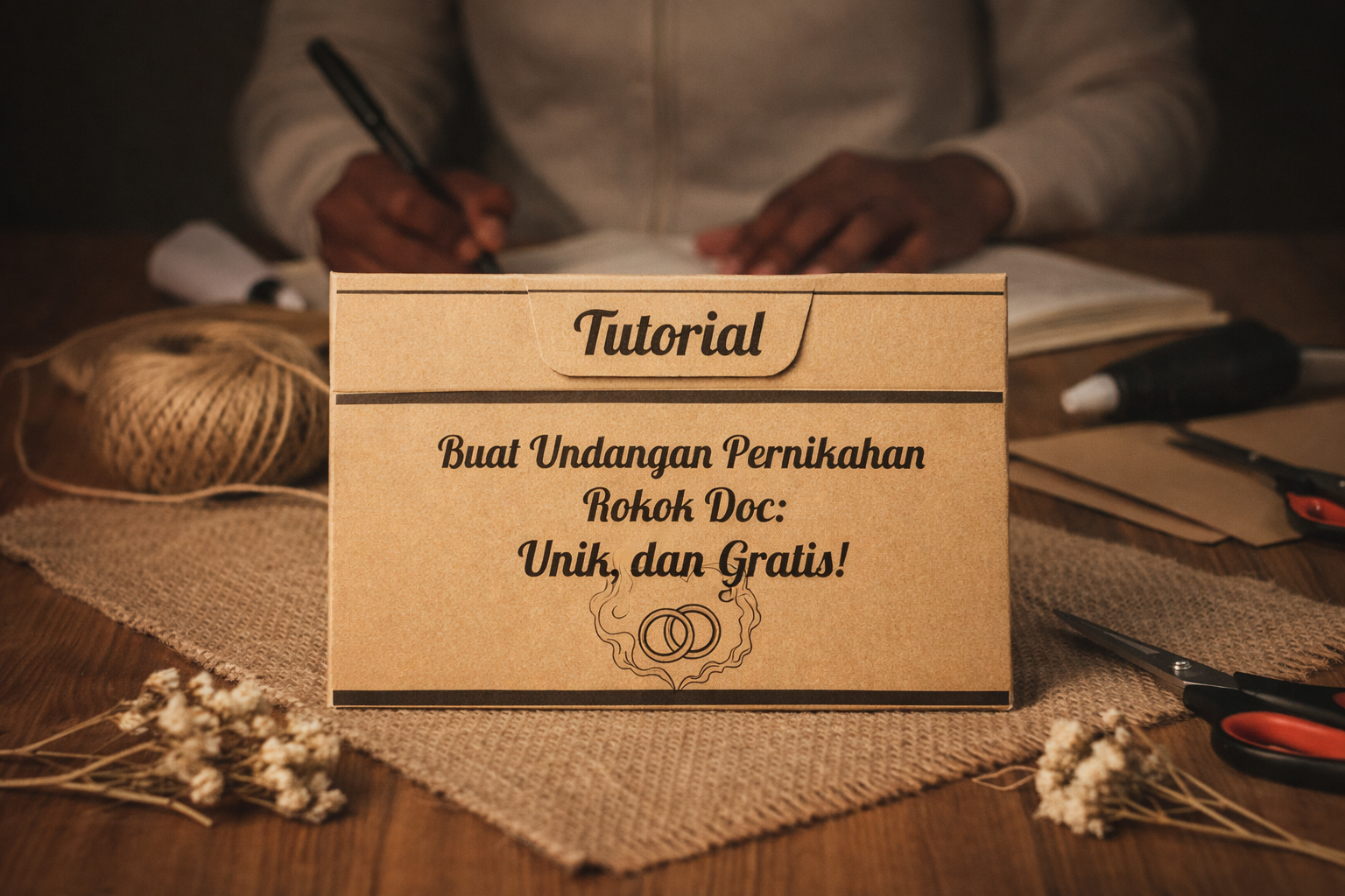 Undangan Pernikahan Rokok